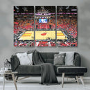 Miami Heat Basketball Team Print Wall Art- Kaseya Center by MyGreatCanvas | Canvas Wall Art Prints | Photo Prints & Wall Decor