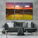 Oakland Athletics Baseball Team Print - Oakland Coliseum by MyGreatCanvas | Canvas Wall Art Prints | Photo Prints & Wall Decor