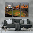 Minnesota Twins Baseball Team Print - Minneapolis Target by MyGreatCanvas | Canvas Wall Art Prints | Photo Prints & Wall Decor