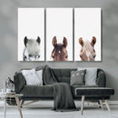 Horse Wall Art - Minimalist Horse Triptych Wall Art – Modern by MyGreatCanvas | Canvas Wall Art Prints | Photo Prints & Wall Decor