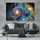 Spiral Galaxy Wall Art Canvas Print