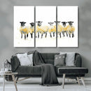 Farmhouse Wall Art Sheep Print | Ready to Hang Framed Canvas by MyGreatCanvas | Canvas Wall Art Prints | Photo Prints & Wall Decor