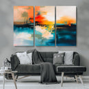Colorful Abstract Wall Art | Bold Modern Canvas Print |