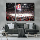 Amerant Bank Arena Wall Art Canvas Print - Basketball Arena by MyGreatCanvas | Canvas Wall Art Prints | Photo Prints & Wall Decor