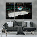 American Airlines Center Dallas Stars Wall Art Canvas Print