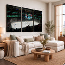 American Airlines Center Dallas Stars Wall Art Canvas Print