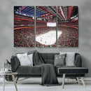 Barton Malow Little Caesars Arena Detroit Wall Art Canvas