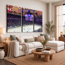 Madison New York Rangers Hockey Stadium Wall Art Canvas