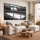 Sharks Arena Blackhawks Sharks Ice Hockey Stadium Wall Art