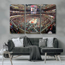 United Center Chicago Bulls Stadium Wall Art Canvas Print