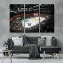 Vaudoise Lausanne Ice Hockey Arena Stadium Wall Art Canvas,