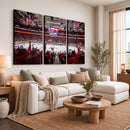 Carolina Hurricanes Ice Hockey Stadium Wall Art, Carolina