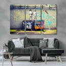 Banksy Life is Short Wall Art - Iconic Graffiti Art on by MyGreatCanvas | Canvas Wall Art Prints | Photo Prints & Wall Decor
