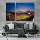 NC State Wolfpack Football Team Print - Raleigh