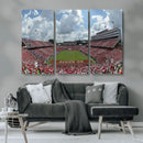 NC State Wolfpack Football Team Print Canvas- Raleigh