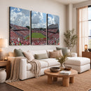NC State Wolfpack Football Team Print Canvas- Raleigh