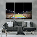 SMU Mustangs Football Team Print - Dallas Gerald J. Ford