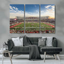 Framed Houston Cougars Football Team Print - Houston TDECU by MyGreatCanvas | Canvas Wall Art Prints | Photo Prints & Wall Decor
