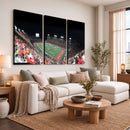 Houston Cougars Football Team Print - Houston TDECU Stadium