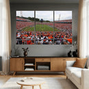 Virginia Cavaliers Football Team Print - Charlottesville Scott Stadium Print Wall Art Canvas by MyGreatCanvas | Canvas Wall Art Prints | Photo Prints & Wall Decor