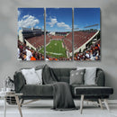 Virginia Tech Hokies Football Team Print - Blacksburg Lane