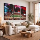 Virginia Tech Hokies Football Team Print - Blacksburg Lane