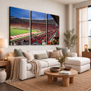 Wisconsin Badgers Football Team Print - Madison Camp Randall