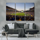 Pittsburgh Panthers Football Team Print - Pittsburgh by MyGreatCanvas | Canvas Wall Art Prints | Photo Prints & Wall Decor