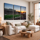 Demon Deacons Football Team Print Canvas- Winston-Salem