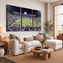 Brigham Young University Cougars Football Print Canvas -