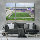 KState Wildcats Football Team Print - Manhattan Bill Snyder by MyGreatCanvas | Canvas Wall Art Prints | Photo Prints & Wall Decor