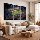 University of North Texas Mean Green Football Artwork,