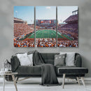 Framed Texas Memorial Stadium Canvas, University of Texas