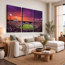 East Carolina University Pirates Football Print Canvas-