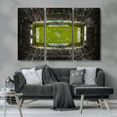 UCF Knights Football Team Print - Orlando FBC Mortgage by MyGreatCanvas | Canvas Wall Art Prints | Photo Prints & Wall Decor