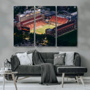 University of Illinois Fighting Illini Football Team Print - by MyGreatCanvas | Canvas Wall Art Prints | Photo Prints & Wall Decor