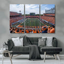 University of Illinois Fighting Illini Football Team Print by MyGreatCanvas | Canvas Wall Art Prints | Photo Prints & Wall Decor