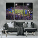 University of Kansas Jayhawks Football Team Print - Lawrence by MyGreatCanvas | Canvas Wall Art Prints | Photo Prints & Wall Decor
