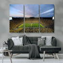 University of Michigan Wolverines Football Team Print - Ann by MyGreatCanvas | Canvas Wall Art Prints | Photo Prints & Wall Decor
