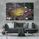 University of Michigan Wolverines Football Team Print - Ann by MyGreatCanvas | Canvas Wall Art Prints | Photo Prints & Wall Decor