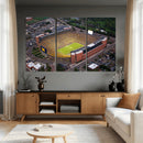 University of Michigan Wolverines Football Team Print - Ann
