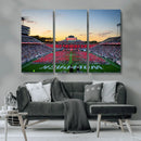 NC State Wolfpack Football Team Print Wall Art - Raleigh