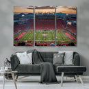Framed Arizona Wildcats Football Team Print - Tucson Arizona by MyGreatCanvas | Canvas Wall Art Prints | Photo Prints & Wall Decor
