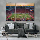 Arizona Wildcats Football Team Print - Tucson Arizona by MyGreatCanvas | Canvas Wall Art Prints | Photo Prints & Wall Decor