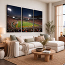 Clemson University Tigers Art Print, Football Team Print -