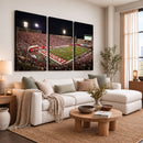 Indiana University Hoosiers Football Team Print Canvas