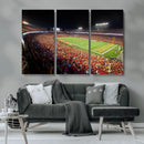 Iowa State University Cyclones Canvas Print, Football Team