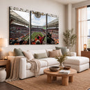 Miami Hurricanes Football Team Wall Art Print - Miami Hard