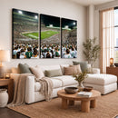 Michigan State Spartans Football Canvas Print - East Lansing