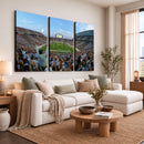 Michigan State Spartans Football Team Art Print - East